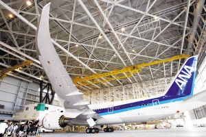 隨著一架B787“夢想飛機”在日本東京羽田機場著陸，波音公司終于結束了其為期3年延遲交付的噩夢